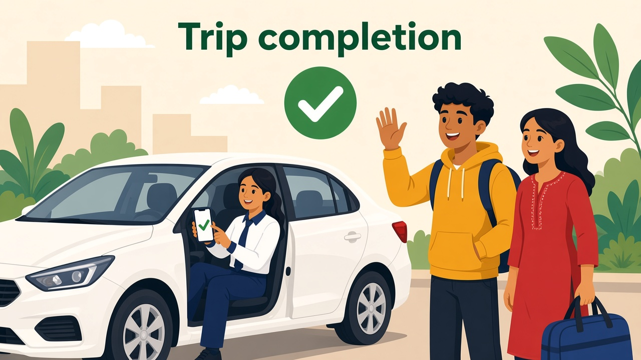 Trip completion